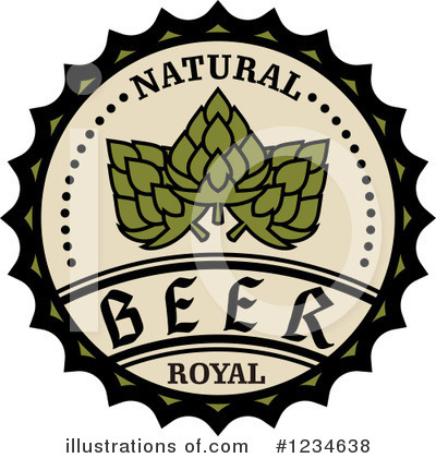 Royalty-Free (RF) Beer Clipart Illustration by Vector Tradition SM - Stock Sample #1234638