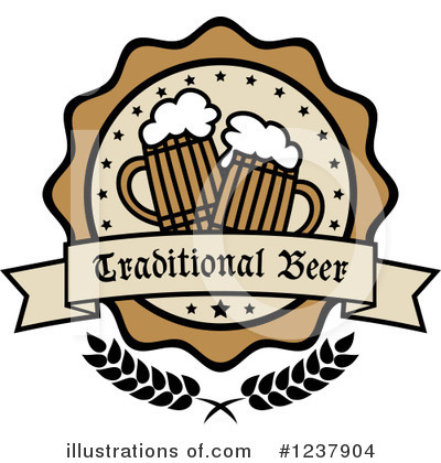 Royalty-Free (RF) Beer Clipart Illustration by Vector Tradition SM - Stock Sample #1237904