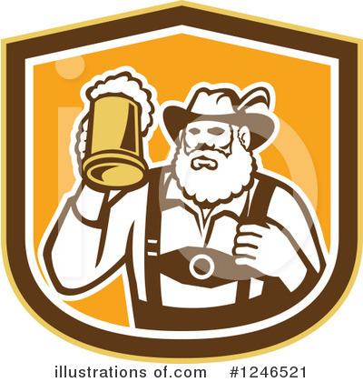 Oktoberfest Clipart #1246521 by patrimonio