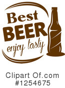 Beer Clipart #1254675 by Vector Tradition SM