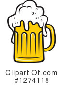 Beer Clipart #1274118 by Vector Tradition SM