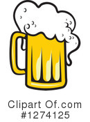 Beer Clipart #1274125 by Vector Tradition SM