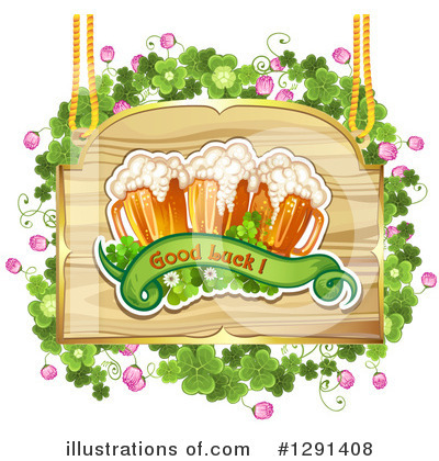 Royalty-Free (RF) Beer Clipart Illustration by merlinul - Stock Sample #1291408