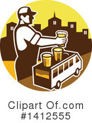 Beer Clipart #1412555 by patrimonio