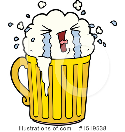 Royalty-Free (RF) Beer Clipart Illustration by lineartestpilot - Stock Sample #1519538