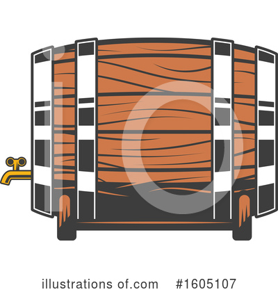 Barrel Clipart #1605107 by Vector Tradition SM