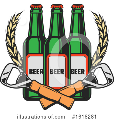 Bottle Opener Clipart #1616281 by Vector Tradition SM