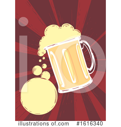Royalty-Free (RF) Beer Clipart Illustration by BNP Design Studio - Stock Sample #1616340