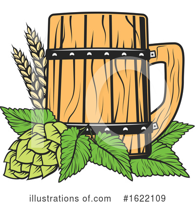 Hops Clipart #1622109 by Vector Tradition SM
