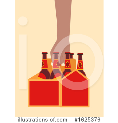 Royalty-Free (RF) Beer Clipart Illustration by BNP Design Studio - Stock Sample #1625376