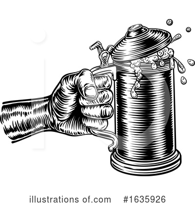 Royalty-Free (RF) Beer Clipart Illustration by AtStockIllustration - Stock Sample #1635926