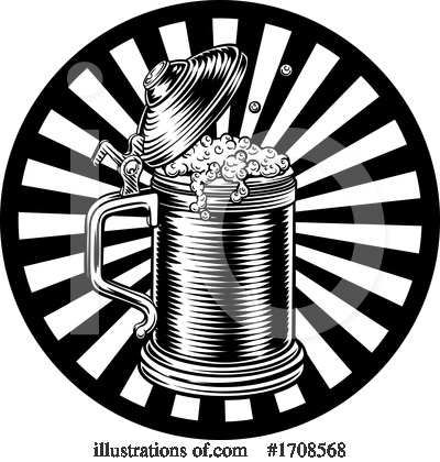 Royalty-Free (RF) Beer Clipart Illustration by AtStockIllustration - Stock Sample #1708568