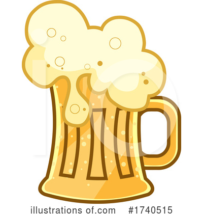 Beer Clipart #1740515 by Hit Toon