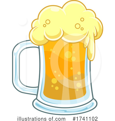 Royalty-Free (RF) Beer Clipart Illustration by Hit Toon - Stock Sample #1741102
