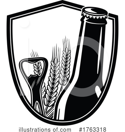 Royalty-Free (RF) Beer Clipart Illustration by Vector Tradition SM - Stock Sample #1763318