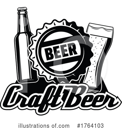Beer Clipart #1764103 by Vector Tradition SM