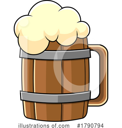 Royalty-Free (RF) Beer Clipart Illustration by Hit Toon - Stock Sample #1790794