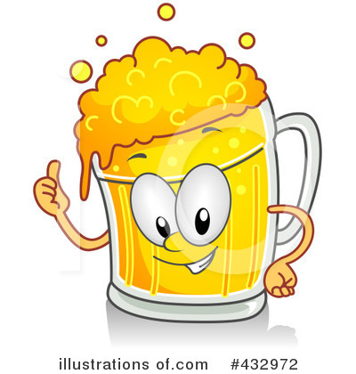Royalty-Free (RF) Beer Clipart Illustration by BNP Design Studio - Stock Sample #432972