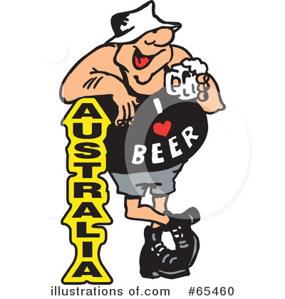 Royalty-Free (RF) Beer Clipart Illustration by Dennis Holmes Designs - Stock Sample #65460