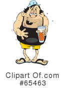 Beer Clipart #65463 by Dennis Holmes Designs