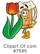 Beer Mug Clipart #7585 by Mascot Junction