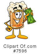 Beer Mug Clipart #7596 by Mascot Junction
