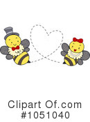 Bees Clipart #1051040 by BNP Design Studio