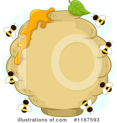 Bee Hive Clipart #1167593 by BNP Design Studio