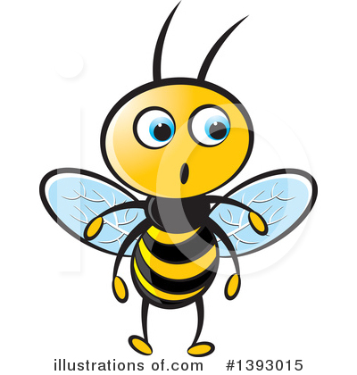 Bee Clipart #1393015 by Lal Perera