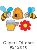 Bees Clipart #212016 by visekart
