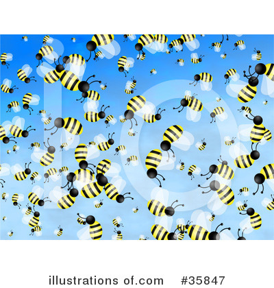 Bees Clipart #35847 by Prawny