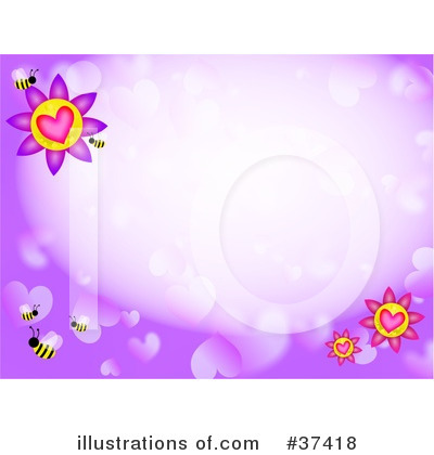 Royalty-Free (RF) Bees Clipart Illustration by Prawny - Stock Sample #37418
