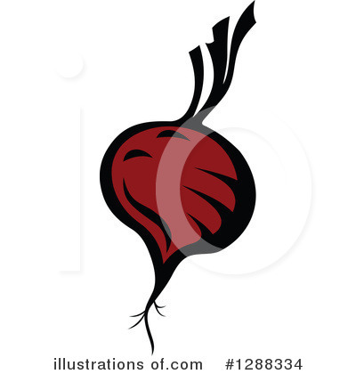 Royalty-Free (RF) Beet Clipart Illustration by Vector Tradition SM - Stock Sample #1288334