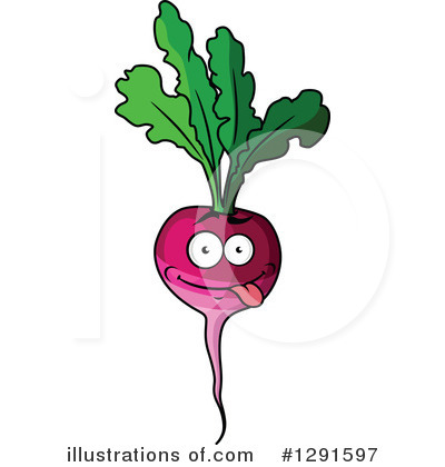 Royalty-Free (RF) Beet Clipart Illustration by Vector Tradition SM - Stock Sample #1291597