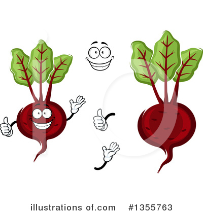 Royalty-Free (RF) Beet Clipart Illustration by Vector Tradition SM - Stock Sample #1355763