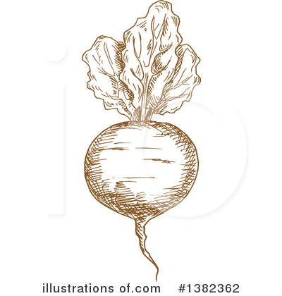 Royalty-Free (RF) Beet Clipart Illustration by Vector Tradition SM - Stock Sample #1382362