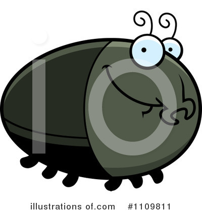 Royalty-Free (RF) Beetle Clipart Illustration by Cory Thoman - Stock Sample #1109811