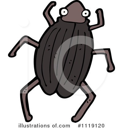 Royalty-Free (RF) Beetle Clipart Illustration by lineartestpilot - Stock Sample #1119120