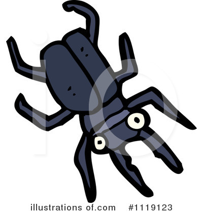 Royalty-Free (RF) Beetle Clipart Illustration by lineartestpilot - Stock Sample #1119123