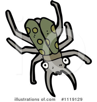 Royalty-Free (RF) Beetle Clipart Illustration by lineartestpilot - Stock Sample #1119129
