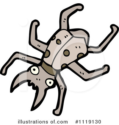Royalty-Free (RF) Beetle Clipart Illustration by lineartestpilot - Stock Sample #1119130