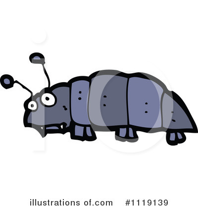 Royalty-Free (RF) Beetle Clipart Illustration by lineartestpilot - Stock Sample #1119139
