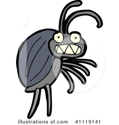 Royalty-Free (RF) Beetle Clipart Illustration by lineartestpilot - Stock Sample #1119141