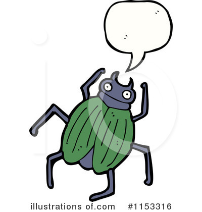 Royalty-Free (RF) Beetle Clipart Illustration by lineartestpilot - Stock Sample #1153316