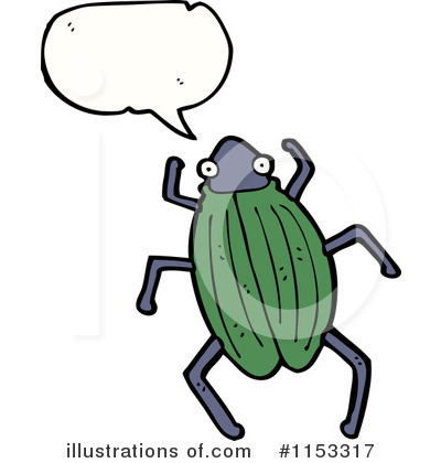 Royalty-Free (RF) Beetle Clipart Illustration by lineartestpilot - Stock Sample #1153317