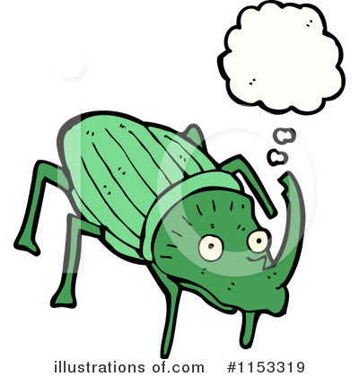 Royalty-Free (RF) Beetle Clipart Illustration by lineartestpilot - Stock Sample #1153319