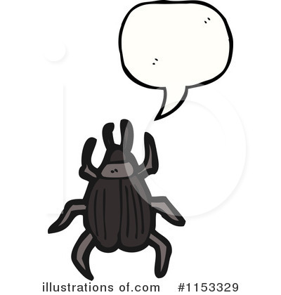 Royalty-Free (RF) Beetle Clipart Illustration by lineartestpilot - Stock Sample #1153329