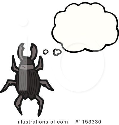 Royalty-Free (RF) Beetle Clipart Illustration by lineartestpilot - Stock Sample #1153330