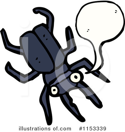 Royalty-Free (RF) Beetle Clipart Illustration by lineartestpilot - Stock Sample #1153339