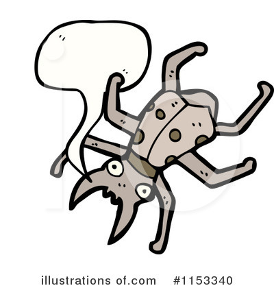 Royalty-Free (RF) Beetle Clipart Illustration by lineartestpilot - Stock Sample #1153340